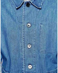 blaue Jeansjacke von WÅVEN