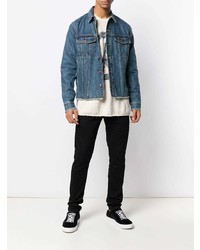 blaue Jeansjacke von Zadig & Voltaire