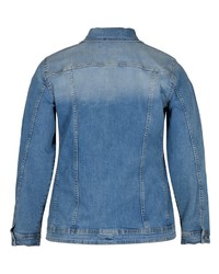 blaue Jeansjacke von Zizzi
