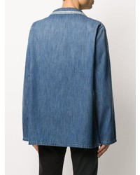 blaue Shirtjacke aus Jeans von Maison Margiela