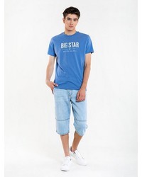 blaue Jeansshorts von Big Star