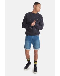 blaue Jeansshorts von BLEND