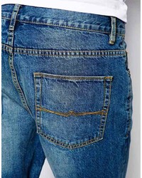 blaue Jeansshorts von Asos