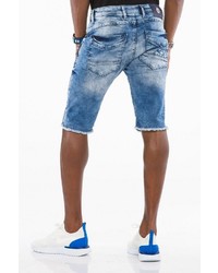 blaue Jeansshorts von Cipo & Baxx