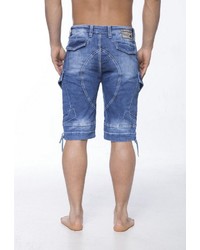 blaue Jeansshorts von Cipo & Baxx