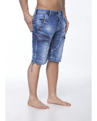 blaue Jeansshorts von Cipo & Baxx