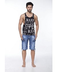 blaue Jeansshorts von Cipo & Baxx