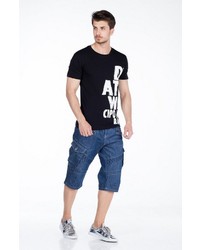 blaue Jeansshorts von Cipo & Baxx