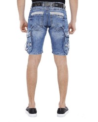 blaue Jeansshorts von Cipo & Baxx