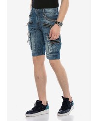 blaue Jeansshorts von Cipo & Baxx