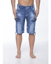 blaue Jeansshorts von Cipo & Baxx