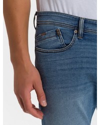 blaue Jeansshorts von Cross Jeans