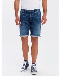 blaue Jeansshorts von Cross Jeans