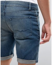 blaue Jeansshorts von Asos