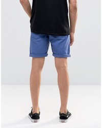 blaue Jeansshorts von Asos