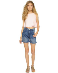 blaue Jeansshorts von Blank