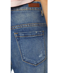 blaue Jeansshorts von Blank