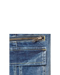 blaue Jeansshorts von H.I.S