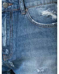 blaue Jeansshorts von Anine Bing
