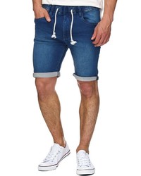 blaue Jeansshorts von INDICODE