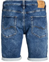 blaue Jeansshorts von Jack & Jones