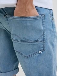 blaue Jeansshorts von Jack & Jones