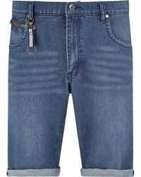 blaue Jeansshorts von Jan Vanderstorm