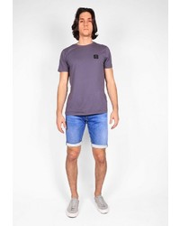 blaue Jeansshorts von Le Temps des Cerises