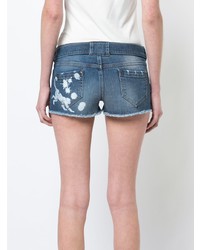 blaue Jeansshorts von RED Valentino