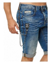 blaue Jeansshorts von Redbridge