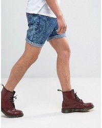 blaue Jeansshorts von Reclaimed Vintage