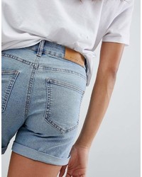 blaue Jeansshorts von Noisy May