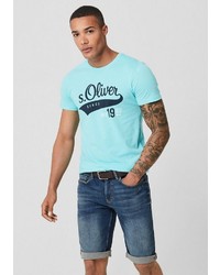 blaue Jeansshorts von s.Oliver