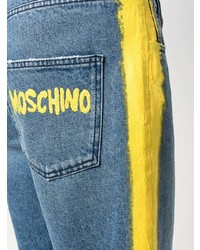 blaue Jeansshorts von Moschino