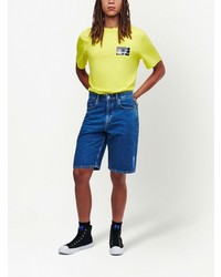 blaue Jeansshorts von KARL LAGERFELD JEANS