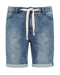 blaue Jeansshorts von Sublevel