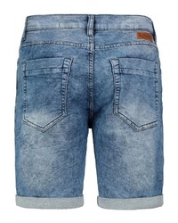 blaue Jeansshorts von Sublevel