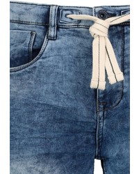 blaue Jeansshorts von Sublevel