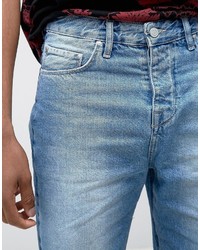 blaue Jeansshorts von Asos