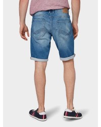 blaue Jeansshorts von Tom Tailor