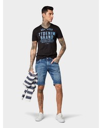 blaue Jeansshorts von Tom Tailor Denim