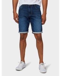 blaue Jeansshorts von Tom Tailor