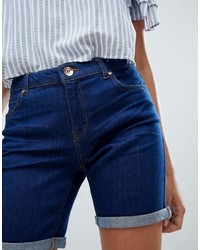 blaue Jeansshorts von Oasis