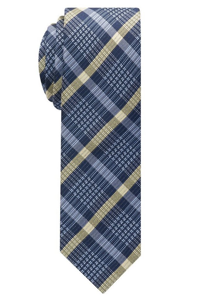blaue Krawatte mit Schottenmuster Lookastic von | | Eterna, OTTO €19
