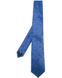 blaue Krawatte von Lanvin
