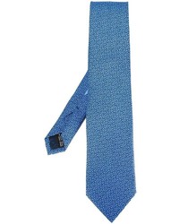 blaue Krawatte von Salvatore Ferragamo