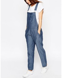 blaue Latzhose von Asos