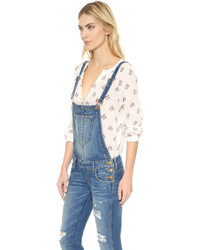 blaue Latzhose von True Religion