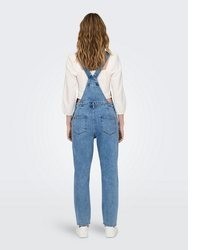blaue Latzhose von Only