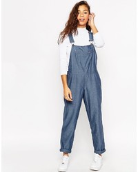 blaue Latzhose von Asos